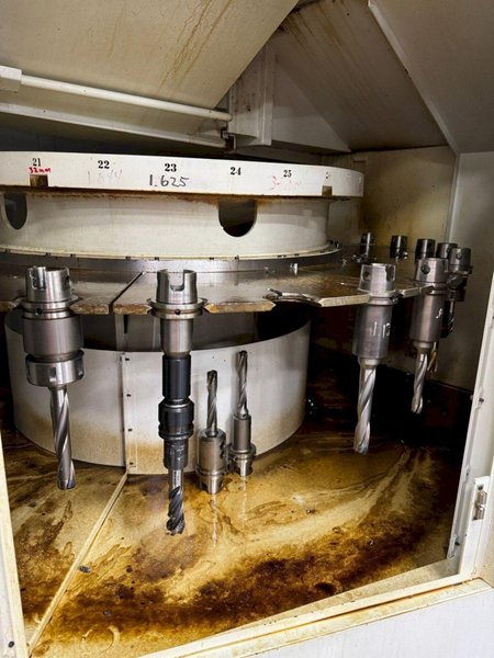 118&quot; Giddings &amp; Lewis Vertical Turning Center