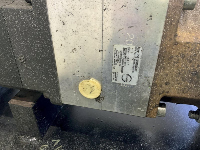 20 TON DAHLSTROM MODEL 20TPS 4 POST CUTOFF PRESS: STOCK #80949