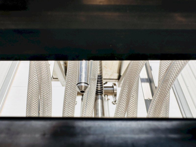 Cozzoli IFLM Four Headed Filler ||  Inline Fill-To-Level  ||  Manual Filler