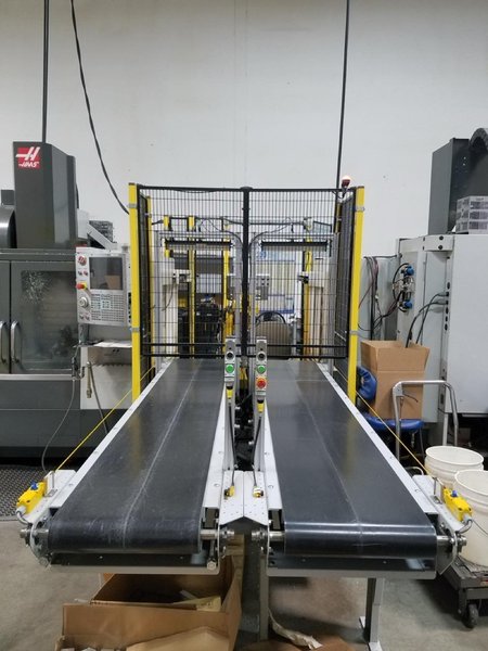 RoboFlex CS Robotic Cell, 2016 – Fanuc M-10iA/12 Robot, 8.5′ Conveyor System, Fanuc iRVision