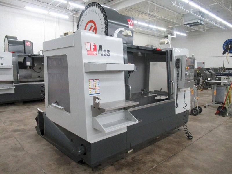 Haas VF-4SS CNC 5-Axis Vertical Machining Center, Haas TR-160-2 Trunnion, 12K RPM, 40 ATC, Probing, TS Coolant.