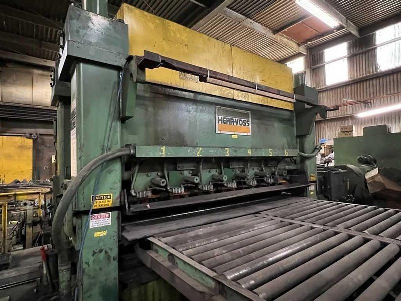72" x 0.142" x 50,000# Herr Voss Cut To Length LineSTOCK# 3553