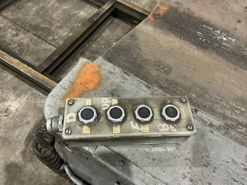 20,000 LB X 48" ROWE MOTORIZED COIL CAR SELF CONTAINED W/ ELEVATION: YOBRO #25063