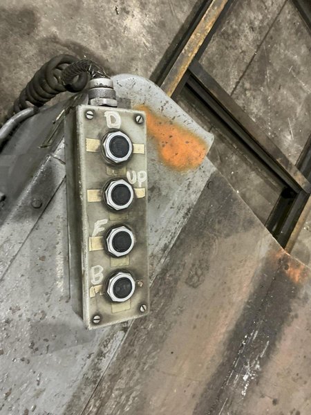 20,000 LB X 48" ROWE MOTORIZED COIL CAR SELF CONTAINED W/ ELEVATION: YOBRO #25063