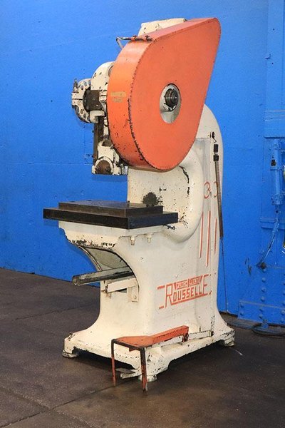 25 TON ROUSSELLE DEEP THROAT GAP FRAME PRESS MODEL 3G