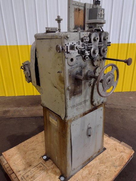 .072&quot; X 1&quot; COIL TORRINGTON MODEL #W-21 SPRING COILER / COIL MACHINE: STOCK #18722