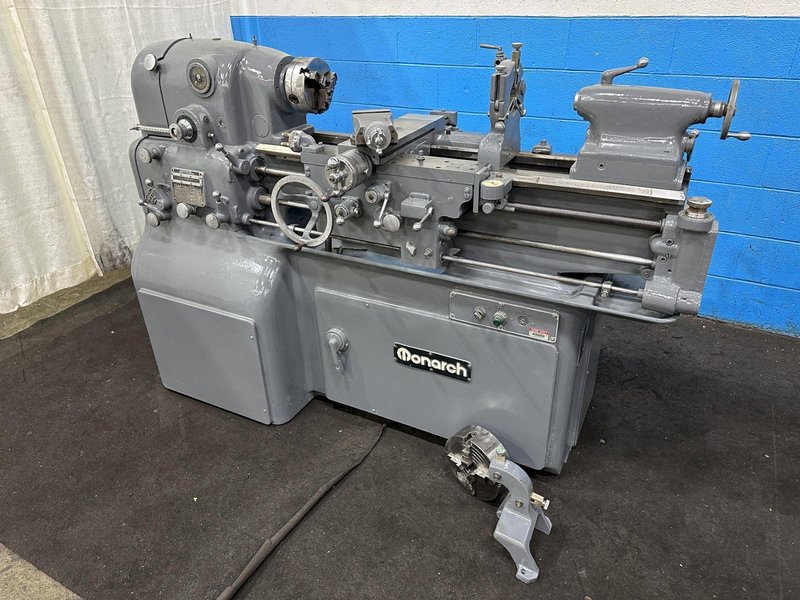 12.5&quot; X 30&quot; MONARCH MODEL #EE ENGINE LATHE:  STOCK #77024