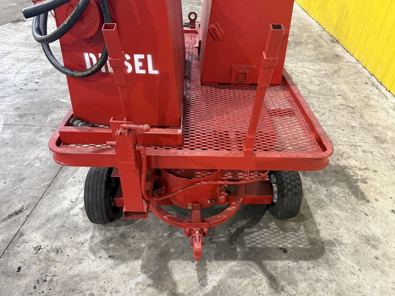 2 TANK DIESEL GAS ROLLING TRANSFER TOW CART: YOBRO #23997
