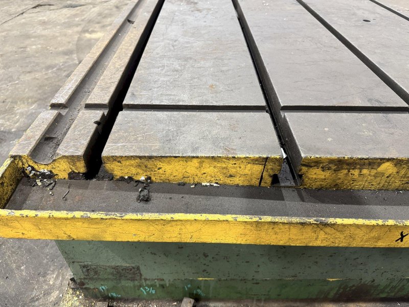 176&quot; X 97-1/2&quot; T SLOTTED FLOOR PLATE/TABLE: STOCK #79281