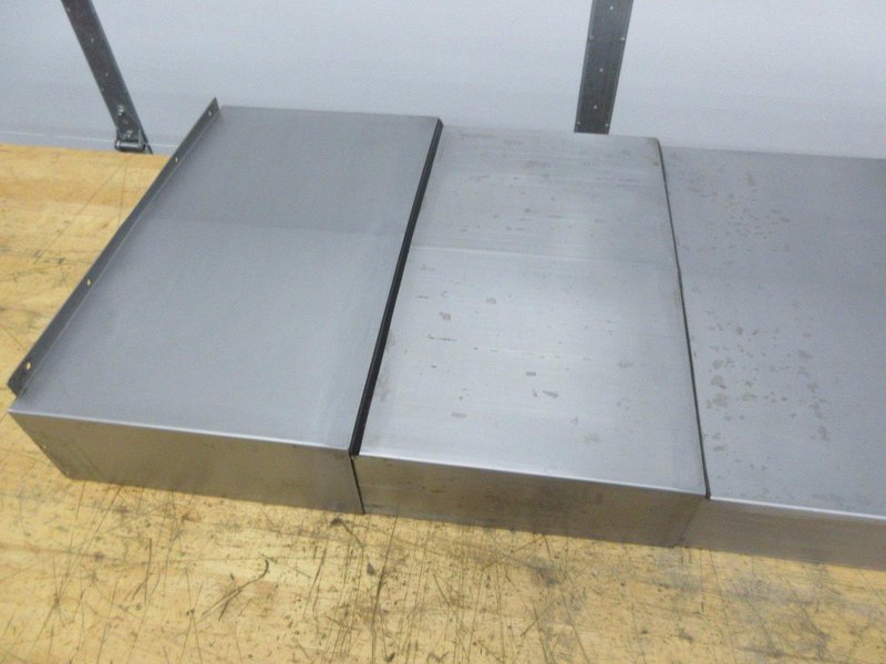 Used Haas 93-2677 X-Axis VF-3 Waycover, (1) Set for Left or Right Side