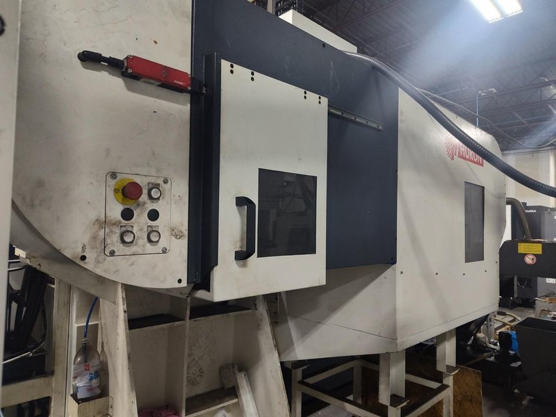 Huron NX40 Double Column Bridge Gantry Machining Center, 2013 – J30 High Pressure Through Spindle Coolant System, Chip Conveyor, Tooling, Siemens Sinumerik Control