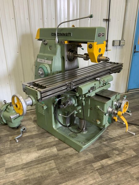 205-12 CINCINNATI CINEL 60 UNIVERSAL HORIZONTAL MILLING MACHINE: STOCK #81258