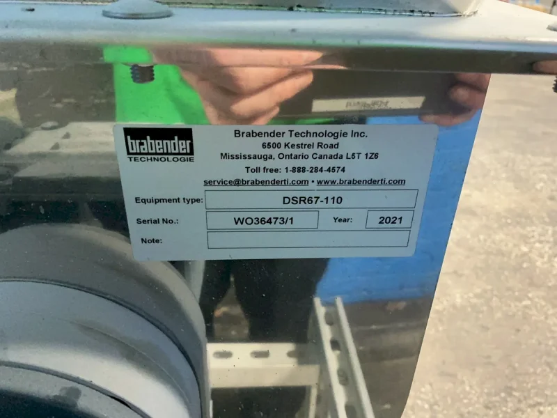 BRABENDER TECHOLOGIE SCREW FEED UNIT  -  DSR67-110