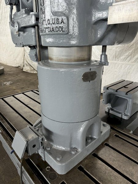 5&#039; X 17&quot; CARLTON 3A RADIAL ARM DRILL. STOCK # 0893424
