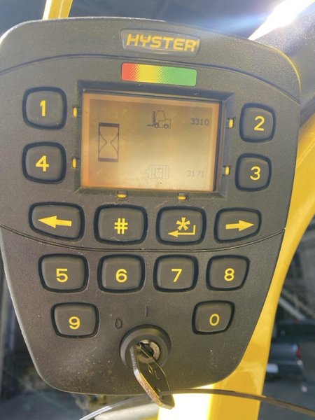 Hyster E70XN Electric Cushion Tire Forklift, 2021 – 7,000 lb Capacity, Sit-Down Rider (2)