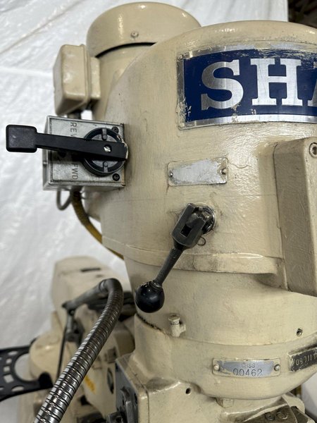 3 HP SHARP LMV VERTICAL KNEE MILL. STOCK # 0642023