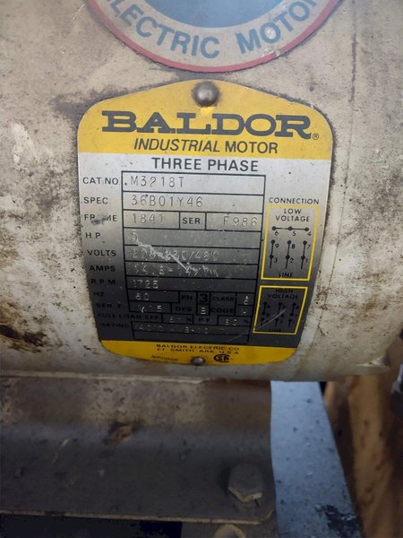 30" WIDE X .065" ROWE 7 ROLL POWERED COIL STRAIGHTENER: STOCK #13903