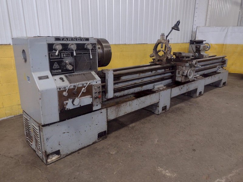 22" X 157" TARNOW MODEL TUJ 50M GAP BED ENGINE LATHE, 3.5" HOLE: STOCK 17547