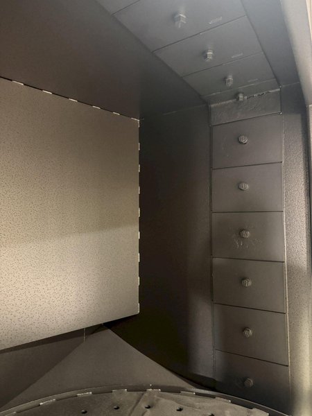 72” TABLE PANGBORN MODEL 6LK-7 ROTOBLAST SHOT BLAST MACHINE: YOBRO #25134