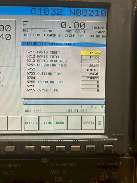 You-JI 1000ATC CNC VTL, 2009 – Under Power