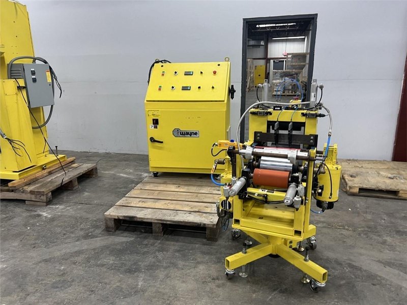 Wayne Lab Monofilament Extrusion Line With Auxiliary Cast Roll Station