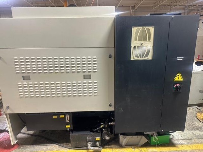 Campro CPL-208 CNC Lathe, 2012 – Tailstock, Chip Conveyor