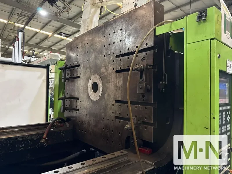 600 TON 48.7 OZ ENGEL MODEL ES3550/600 TIE BARLESS INJECTION MOLDING MACHINE MFG 2005/.2006