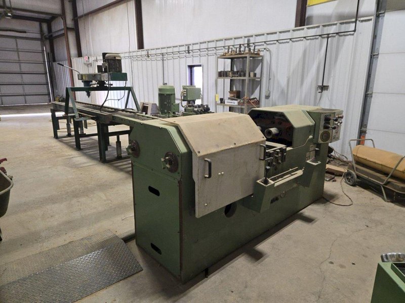 2001 BERCO PT250 TRACK PRESS WITH WTC ELECTRIC IMPACT WRENCH &amp; CONVEYOR: YOBRO #24374