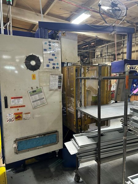110 Ton x 10′ Pullmax Ursviken Optima 100 3.1/2.55 CNC Press Brake, 1998 – Great Running Condition, Misc Tooling Included