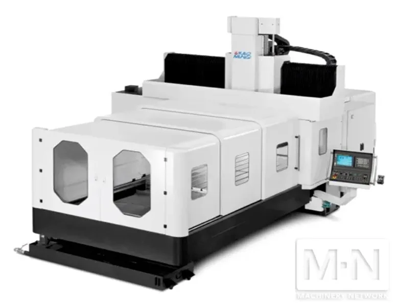 YCM Kao Ming KMC321-SR Double Column CNC Vertical Machining Center, 2019
