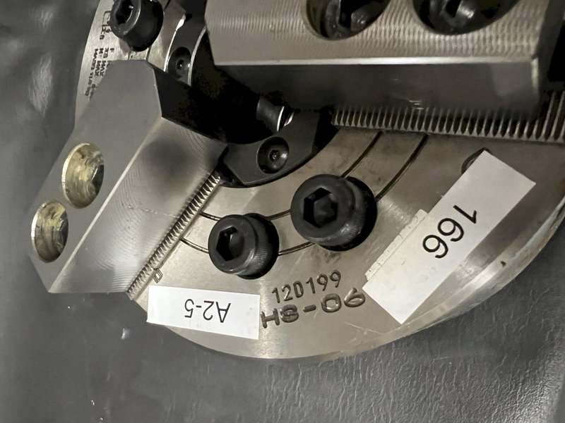 Kitagawa HS-06 Used CNC 6" 3-jaw Power Chuck A2-5 Adapter