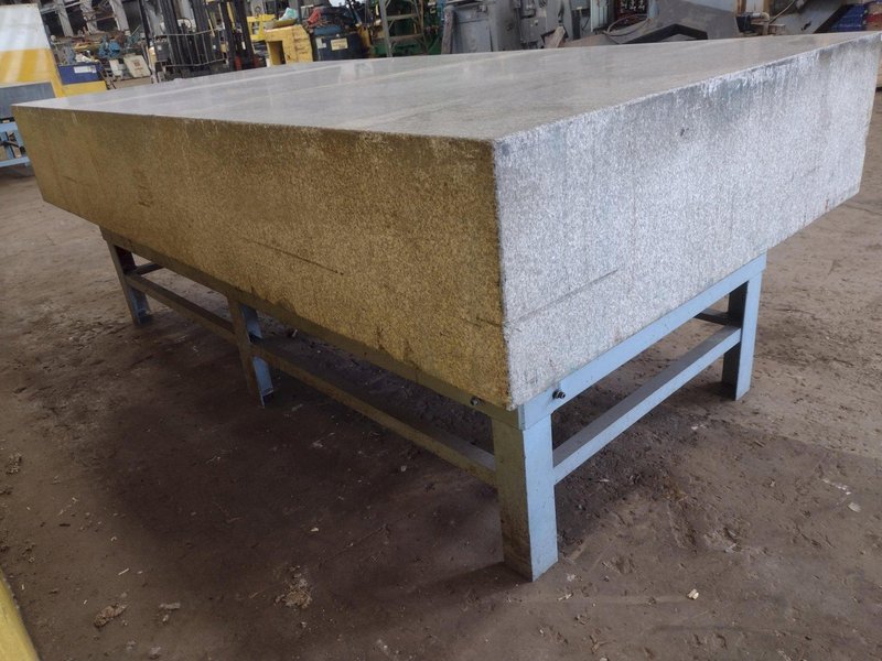 8&#039; X 4&#039; X 14&quot; CHALLENGE PRECISION LAYOUT INSPECTION GRANITE TABLE: STOCK #23796