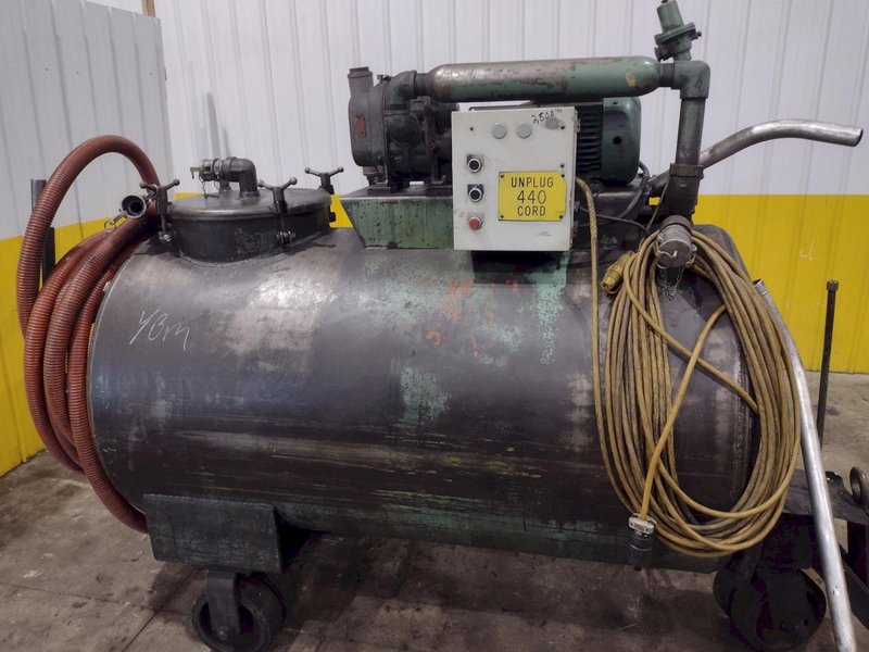 PORTABLE OIL PUMP CART W/ TANK: YOBRO #25282