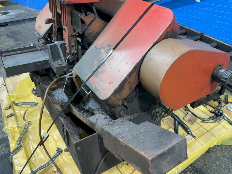 AMADA 12” X 27.5” HORIZONTAL BAND SAW  -  HA250W