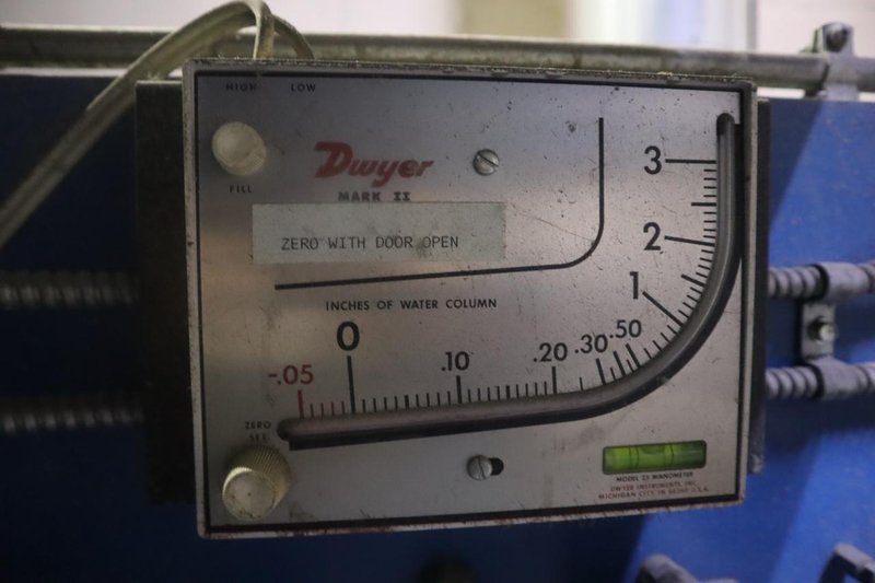 Ace 240RT Burn Off Oven, 48"w x 58"H x 48"Deep Chamber, Gas Powered- Auction Item