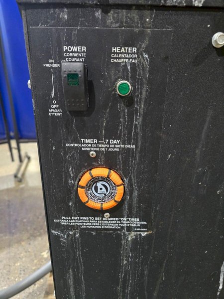 HOTSY HWE-40C ELECTRIC POWERWASHER USED