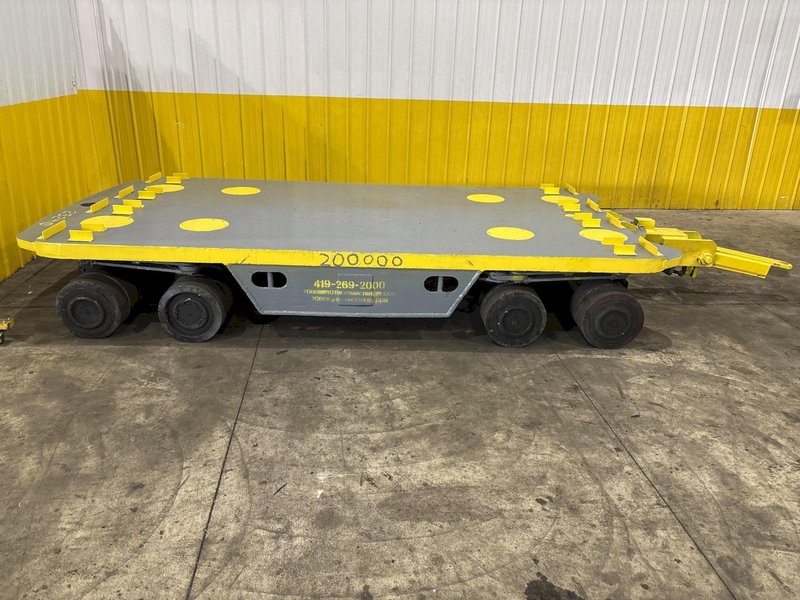 200,000 LBS x 144" x 78" LORDSTOWN HEAVY DUTY ROLLING TRANSFER CART: YOBRO #23996