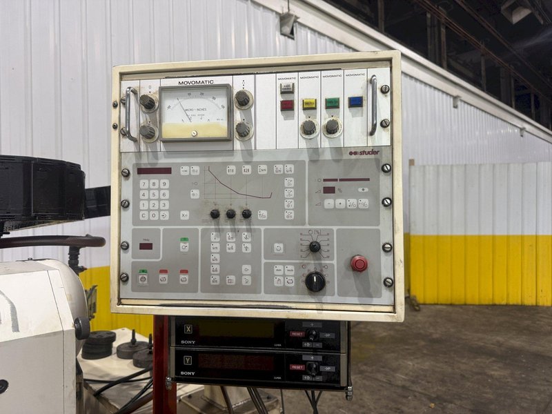 8.9" SWING x 25" CENTERS STUDER MODEL #S40-2 CYLINDRICAL GRINDER: YOBRO #25369