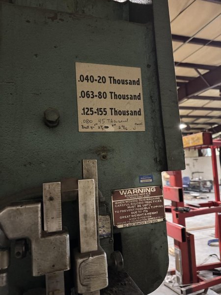 12′ x 155 Ton HTC Hydraulic Press Brake