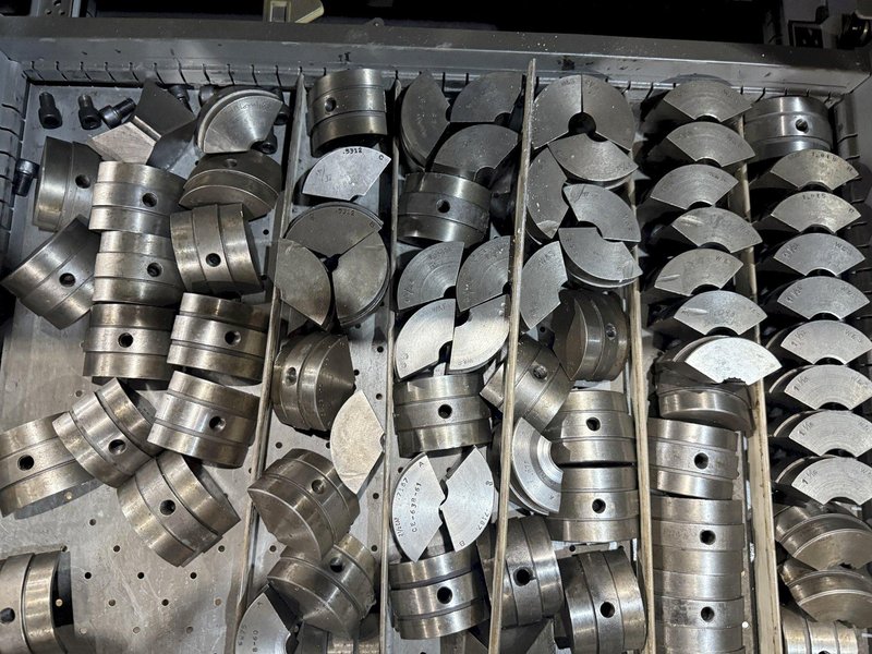 WARNER &amp; SWASEY ASSORTED COLLET PADS / HOLDERS : STOCK #23547