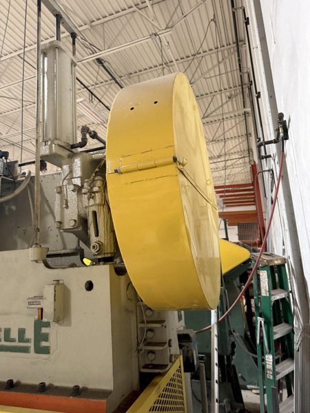 80 TON ROUSSELLE 8B60 STRAIGHT SIDE MECHANICAL PRESS. STOCK # 0759526