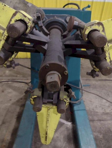4,000 LB X 16" DURANT MODEL #MD-401-M MOTORIZED UNCOILER COIL REEL. STOCK # 0540326