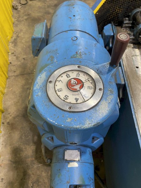 10 STAND X 1.5&quot; YODER ROLLFORMER BASE WITH DRIVE MOTOR: STOCK #17003