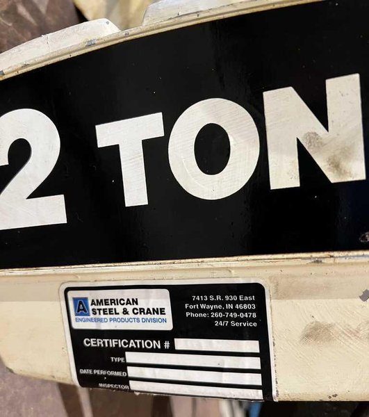 Chain Hoist, Coffing, 2 Ton