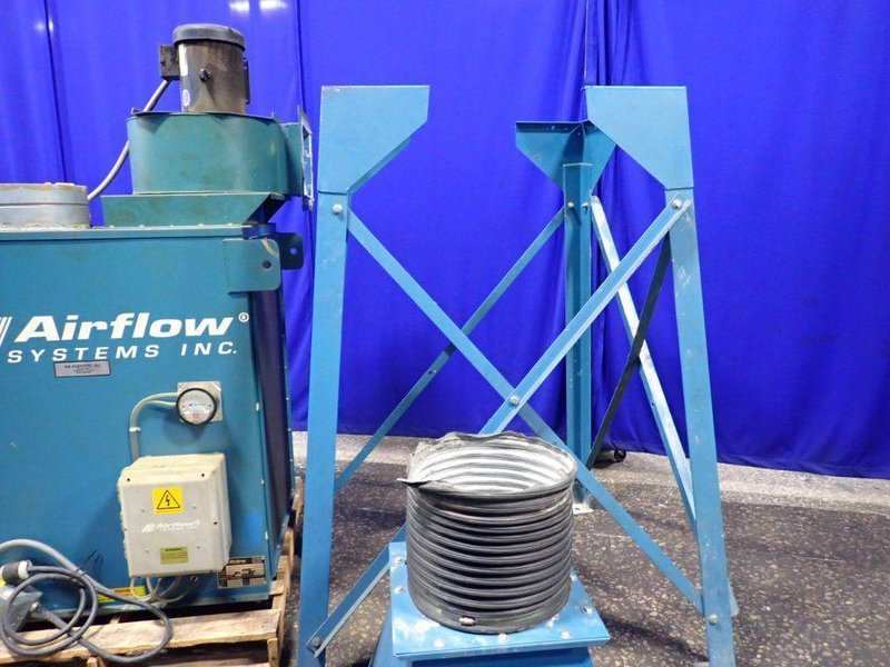 AIR PURIFIERS INC. DUST COLLECTOR   -  DC4-HOPPER/STAND-PGS