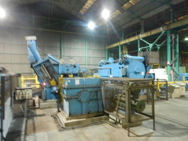 WMW Roller leveler - metal flattening machine 2200x40