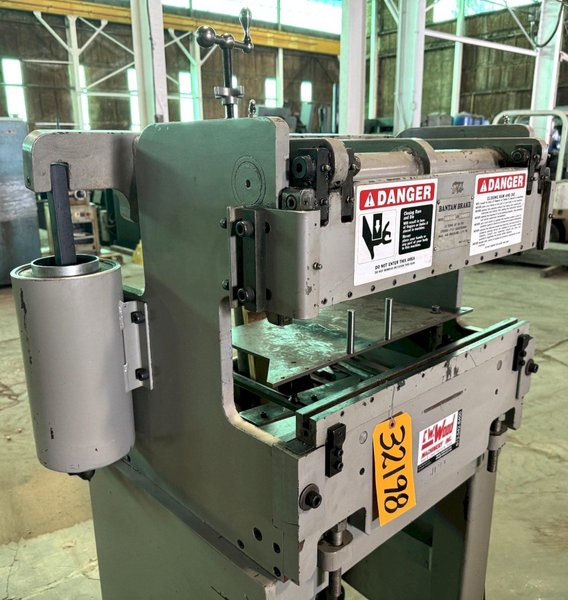 12 Ton Bantam Pneumatic Press Brake B212, 24" O.A., 12" x 3/16" Capacity