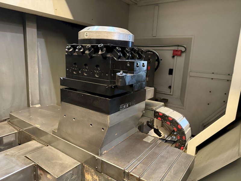 Used, 48" x 78" Geminis Model GT5 G2 - Flat Bed CNC Lathe with Y Axis