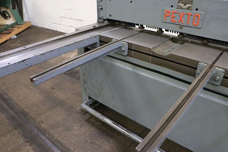 12 Ga x 4 ft. Pexto Mechanical Power Shear Model 12-U-4F