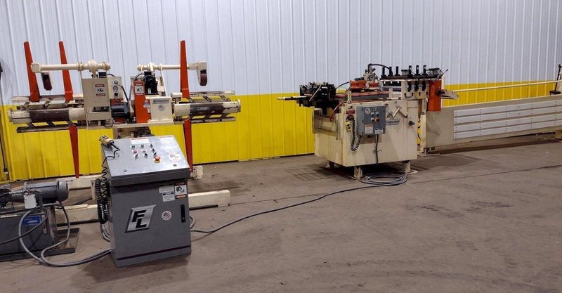 24&quot; X .150&quot; X 4000 LB FEED-LEASE MODEL #FL-4-2X18 COIL FEED LINE: STOCK #19222